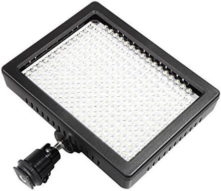 Luz de video profesional de larga duración regulable multi-LED con soporte compatible con Nikon COOLPIX P900 y P950