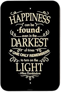 Harry Potter Happiness Quote Home Business Office Sign