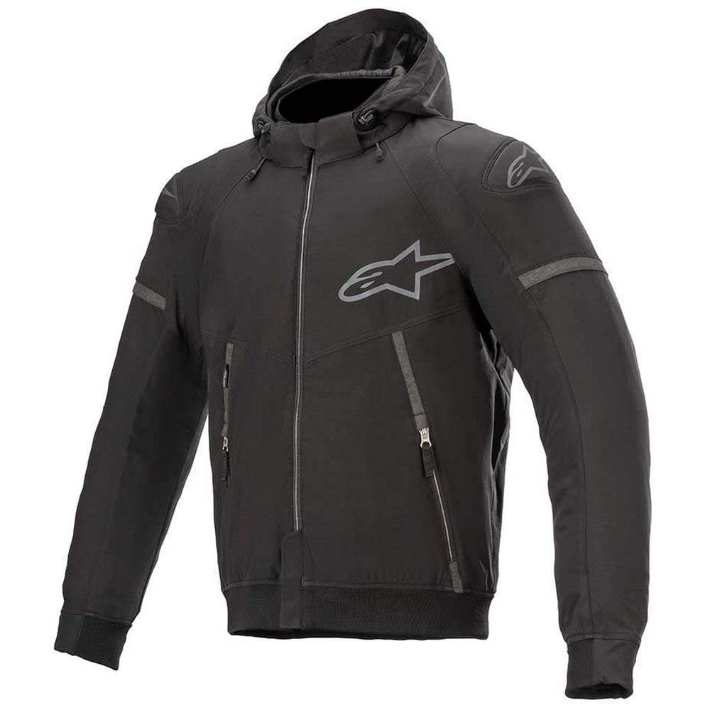 Alpinestars Men's Black Sektor V2 Motorcycle Hoodie, Size Xl For