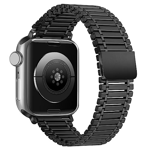 Bracelet iWatch Ultra en Acier Inoxydable Haut de Gamme à Mailles avec Fermoir Aimanté