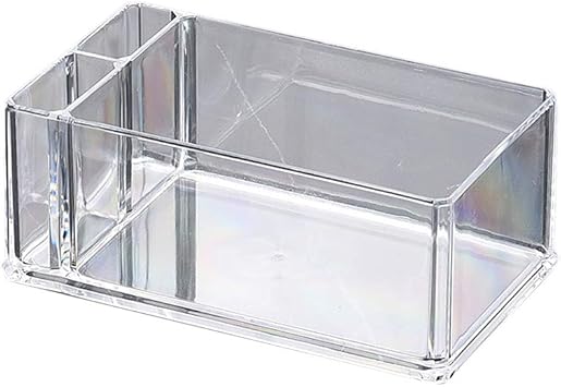 MANGKE Clear أكريليك كوكتيل حامل منديل صندوق المناديل ورقة موزع Serviette Bar Craw Straws منظم لتناول الطعام طاولة المنزل ديكور