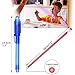 TAGVO 9 Invisible Ink Pens and 6 Flexible Bendy Pencils - 2019 Upgraded Spy Pen with UV Light Magic Marker Goodies Bags Toy for Fun Kids Birthday Party Bag Fillers