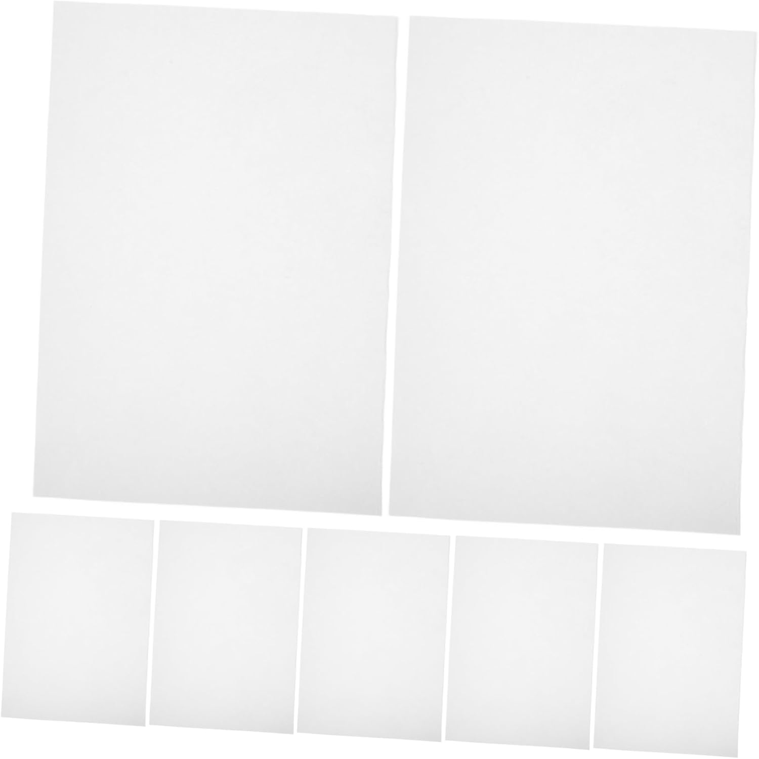 SEWOART A4 Decorative Paper 100pcs White Wrapping Paper DIY Packaging Tissue Holiday Present Wrapping