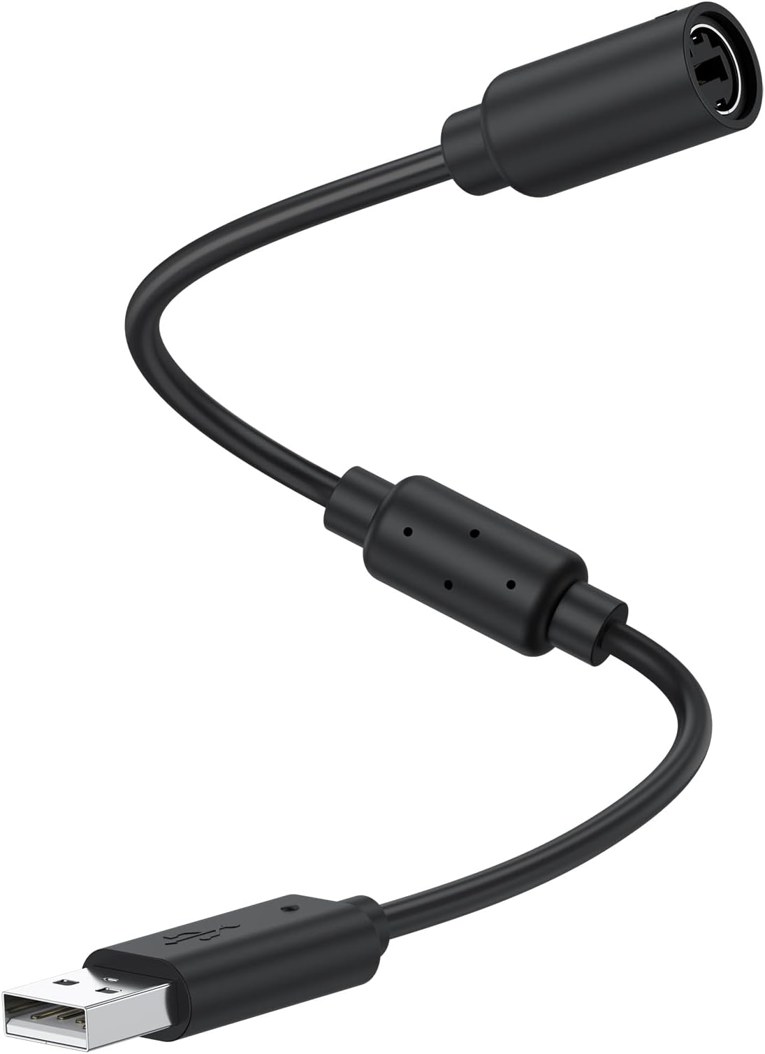 USB Breakaway Cable for Xbox 360, Replacement Adapter for Xbox 360 Controller Compatible with Logitech G920 Steering Wheel, Fast Data Transmission Replacement Accessory for Game Controller