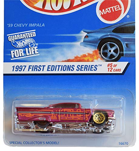 Hot Wheels 1997 First Editions Series Chevy Impala miniatura 2
