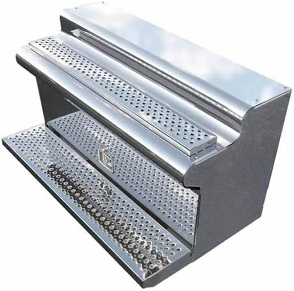 Replacement For KENWORTH W900B YEAR 2007 45 IN STAINLESS STEEL BATTERY BOX by Technical Precision