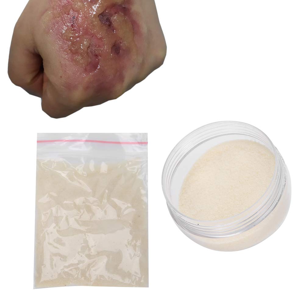 Cosmetics Modeling Scar Wax, Professional Special Effects Stage Makeup Fake Wound Moulding Scars Prosthetics Wax Fit for Theatrical Movies Halloween 0.4oz
