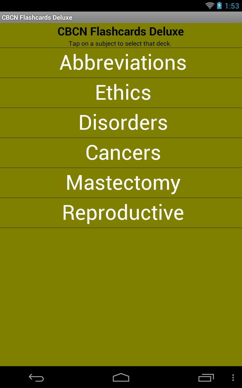 CBCN Flashcards DeluxeAmazon.frAppstore for Android