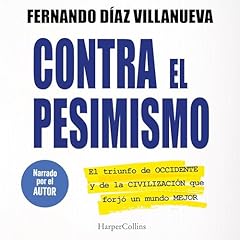 Diseño de la portada del título Contra el pesimismo