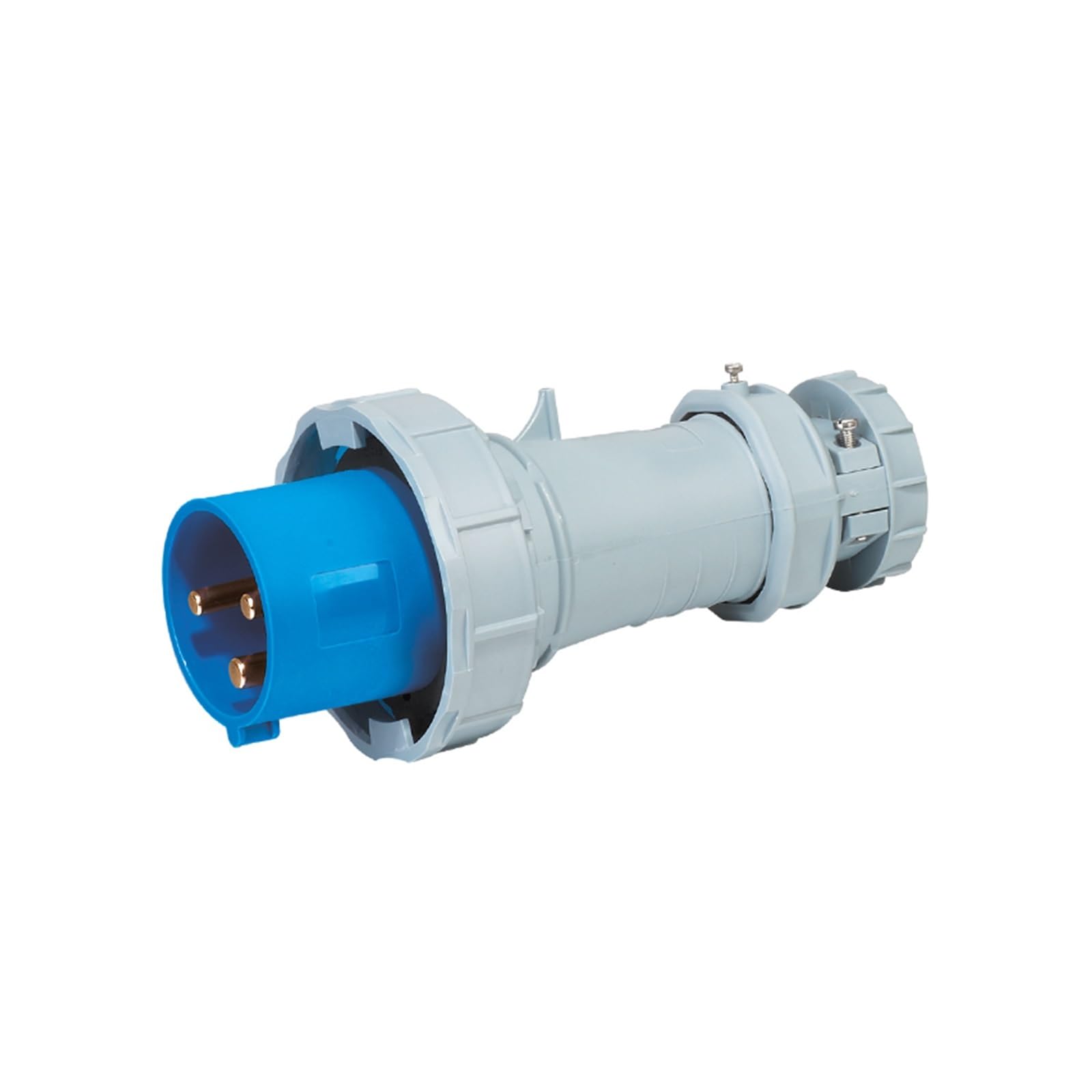 IP67 Industrial y Conector de zócalo trifásico 3 núcleos 4P5 Agujero 63A/125A Impermeable no a Prueba explosiones(3P125A IP67 Concealed GP3380)