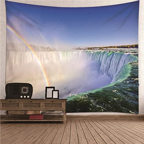 Ethereval Wandbehang Schlafzimmer Tapisserie Figur Regenbogenfälle Wandteppich Cute Wanddecke Dekoration Wandbehänge Und Stoffdekorationen 200x150cm