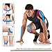 Knee Brace for Men with Kinesiology Tape Support for Arthritis, ACL, LCL, MCL, Sports Exercise, Meniscus Tear Injury Recovery, Weightlifting Anti-Slip Knee Support Sleeves (1 Pair, L)
