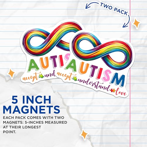 Pack 2 Imanes Decorativos Autism Awareness 5 in miniatura 4
