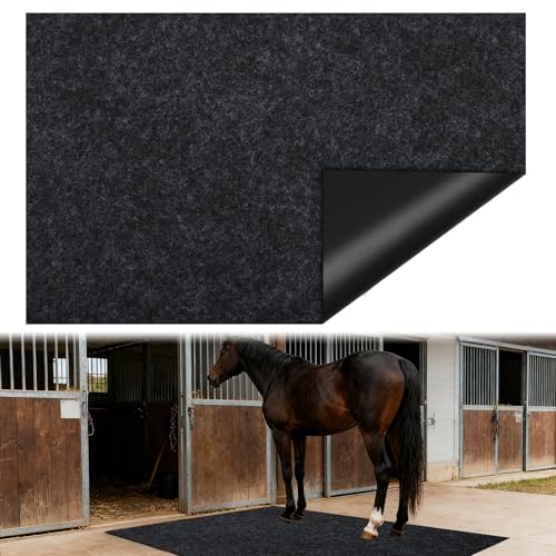 Horse Stall Mat Non-Slip Moisture-Absorbent Easy Clean