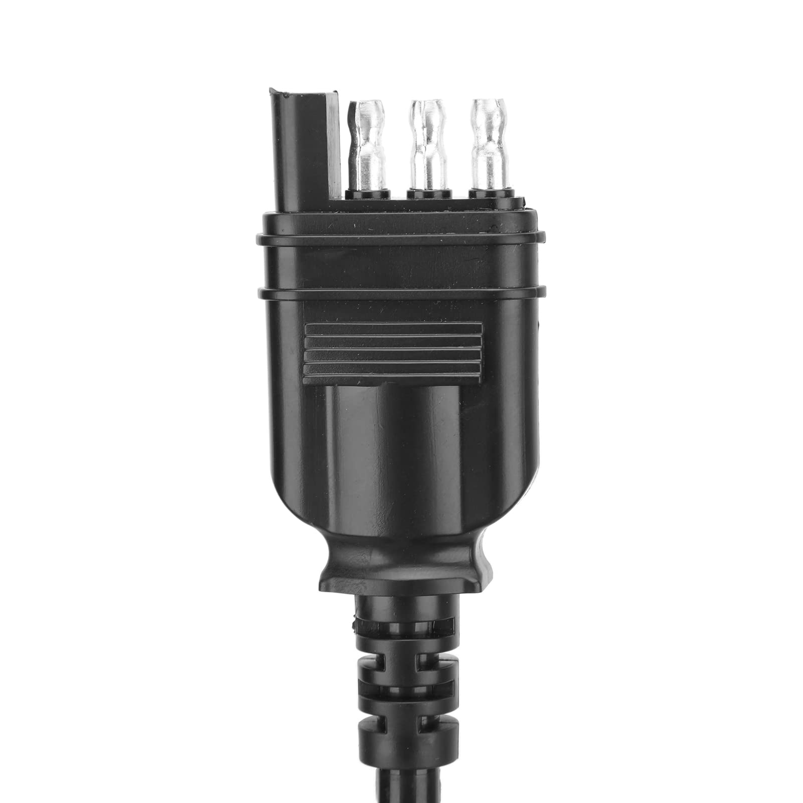 Prolunga A Spirale 4 Vie Per Rimorchio - 101 Cm, Connettore Maschio/Femmina 4 Pin, Con Tappo Protettivo - 2