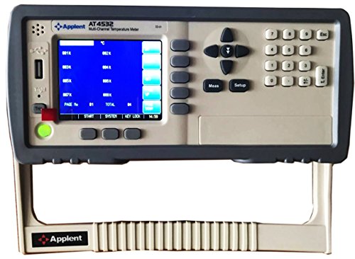 VTSYIQI Digital 32 Channels Temperature Recorder Meter - AT4532 with TFT-LCD Display - Thermocouple Data Logger -20C to 200C - Multi Channel Temperature Meter - USB Interface