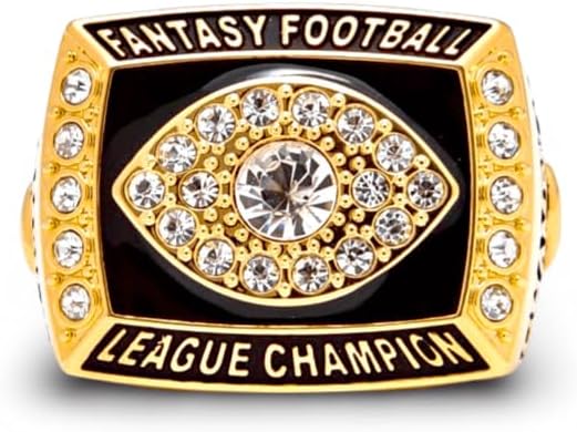 FANTASYJOCKS Fantasy Football Championship Ring - The Ringer