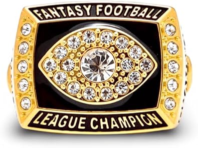FANTASYJOCKS Fantasy Football Championship Ring - The Ringer