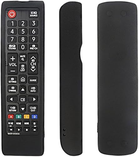 Generic Remote Control Case (2Pcs) Compatible With Bn59-01303A/01199F - Black