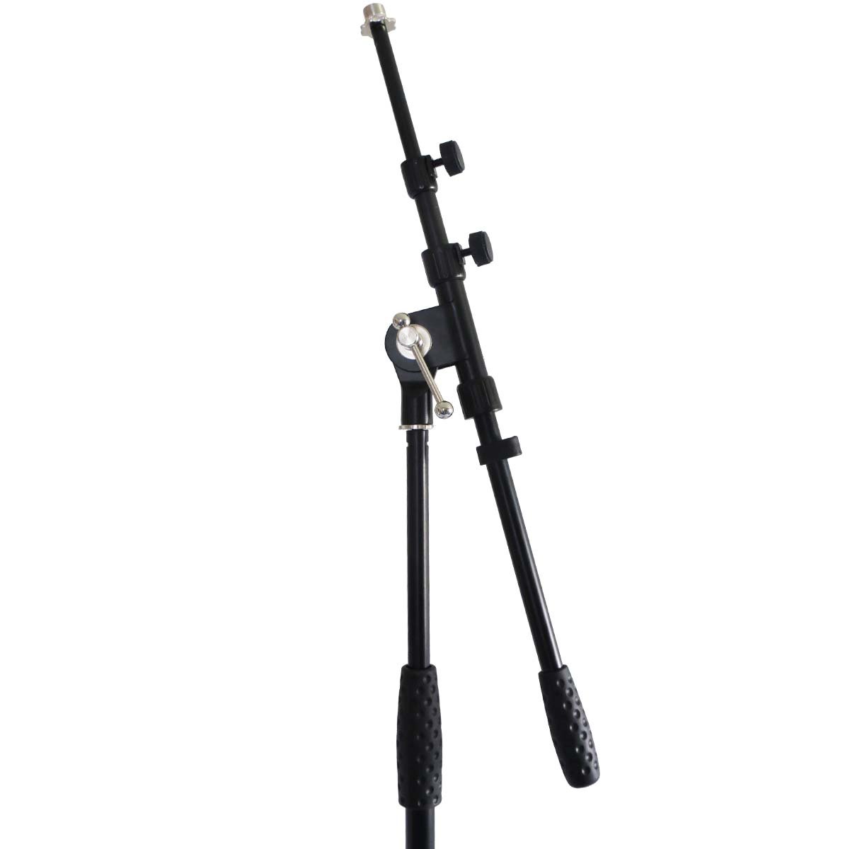 K&M 11505 Noten- und Konzepthalter anklemmbar + keepdrum Mikrofonständer MS106 bk mit Galgen