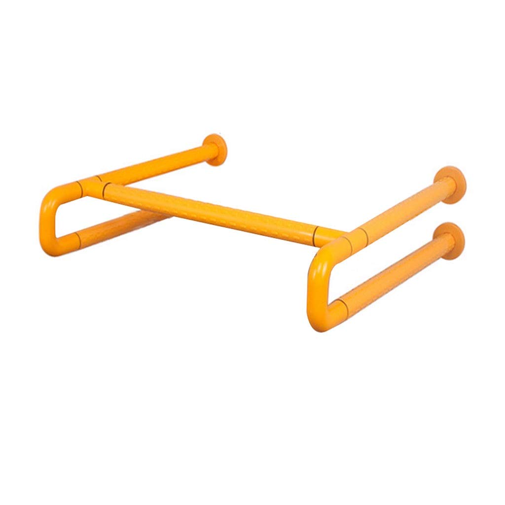 Fkxsxaz Yellow Bathroom Grab Bars Bath Bar With,Non-Slip Wash Basin Pedestal Washstand Seniors Disabled Pregnant Woman Accessibility Handrail Safety Handle (Color : )