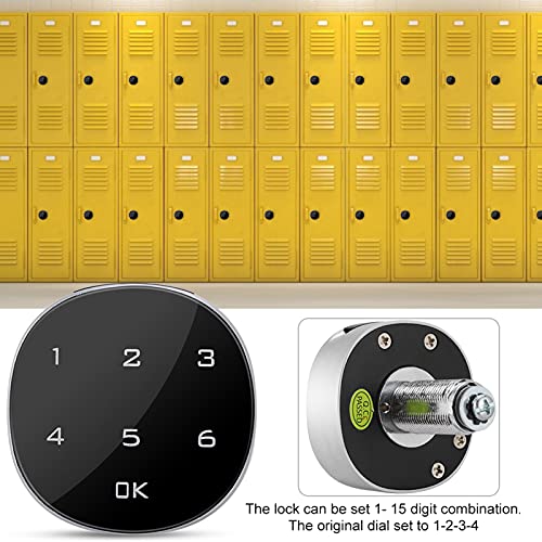 Serrure à code électronique pour meuble et armoire de bureau partagé - 5