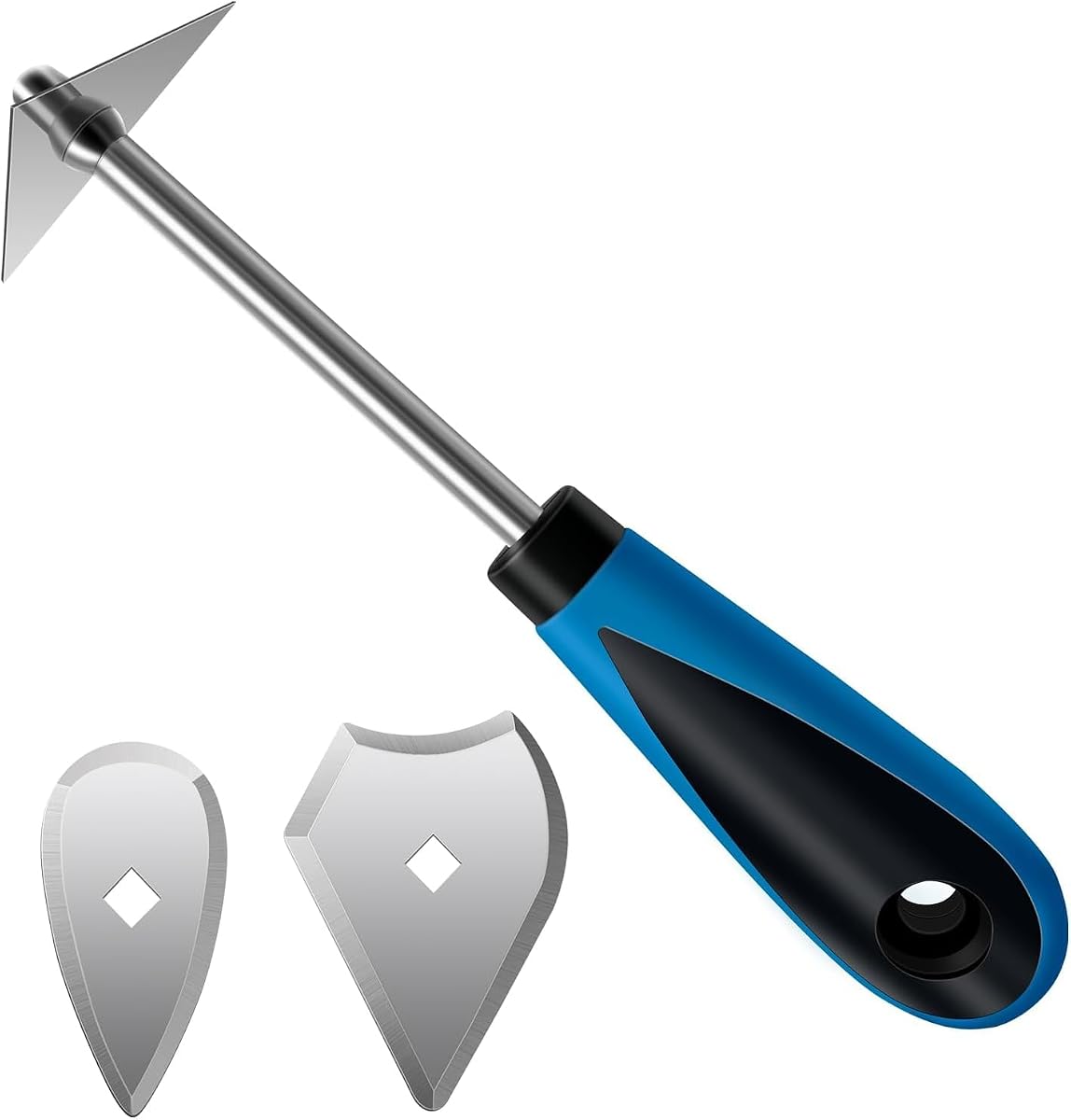 DEKEones 8-Inch Stainless Steel Paint Shave Hook with Triangle, Combination, and Heart Replacement Blades, Versatile Paint Scraper & Remover Tool for Home Improvement 1 — view 6