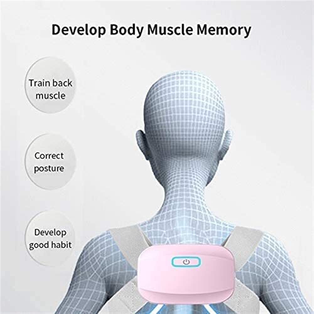 Postura Correzione della schiena Ambientazione interna Intelligente Clavice Spina Spalla Smart Tips Lunghezza regolabile Supporto posteriore Postura(Grey)