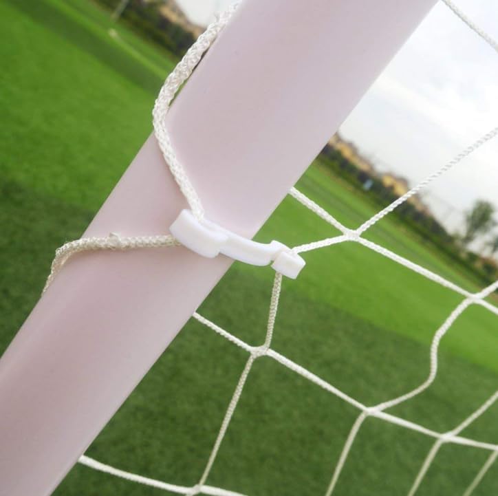 Soccer Goal 8Ft x 6Ft Portable Soccer Nets, Waterproof Outdoor Training Football Goals, Design for Backyard Practice and Fun for Teens & Adults, Easy to Assemble PVC Frame