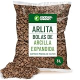 CONTROL GARDEN Arlita 3L | Bolas de Arcilla Expandida | Drenaje para Macetas, Cultivos y Plantas | Fabricado en España