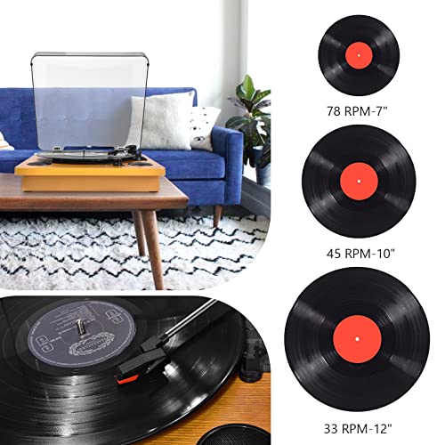 Chinflly Tourne Disque Bluetooth, Platine Vinyle à Encodeur Numérique Portabl avec Haut-parleurs Stéréo Intégrés à Trois… - Les Beatles, Paul McCartney, John Lennon, RIngo Starr, George Harrison Chinflly Tourne Disque Bluetooth, Platine Vinyle à Encodeur Numérique Portabl avec Haut-parleurs Stéréo Intégrés à Trois… – Image 8