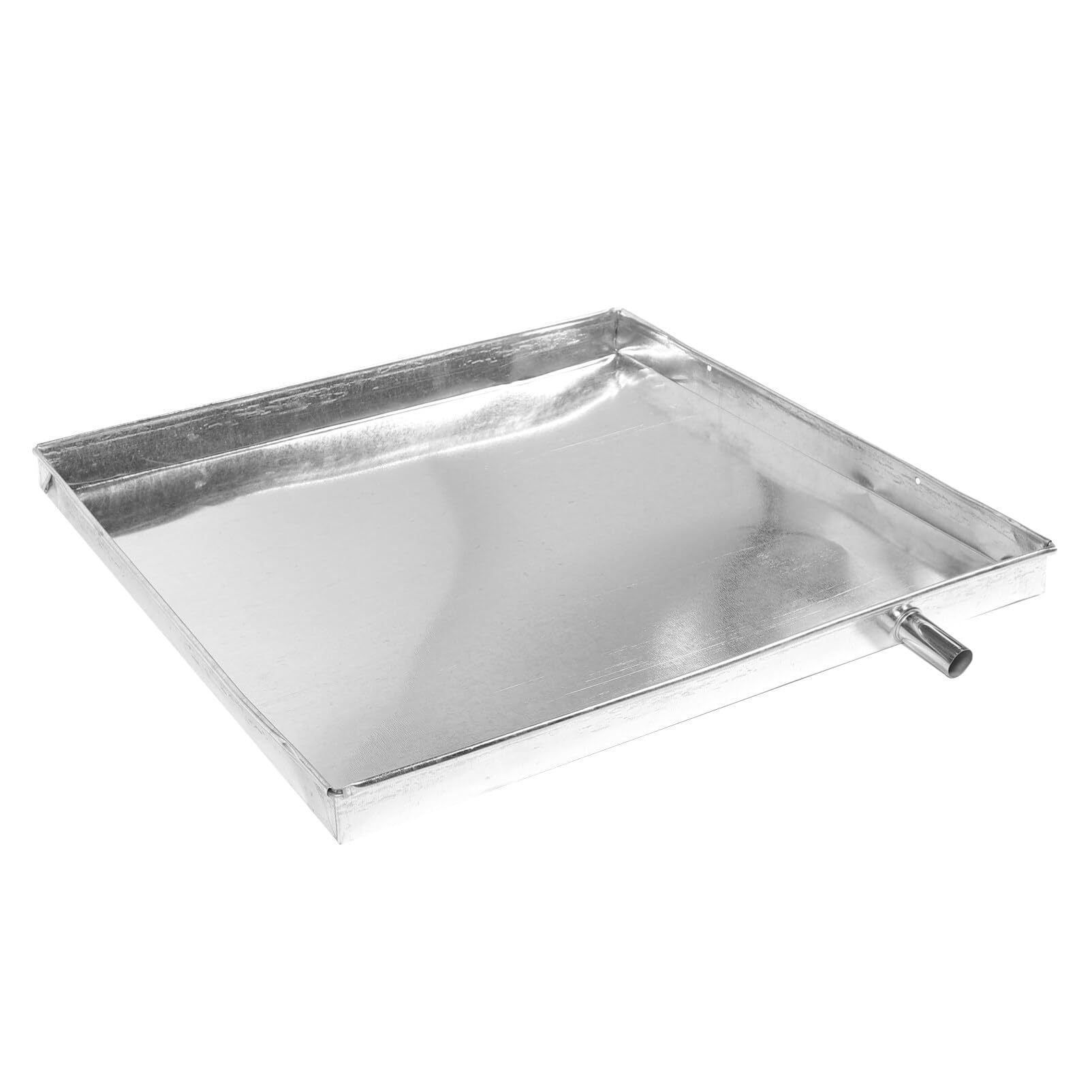 Homoyoyo Vassoio di Raccolta di Scarico del Condizionatore Design a Prova di Perdite in Metallo Robusto E Plastica Facile da Pulire