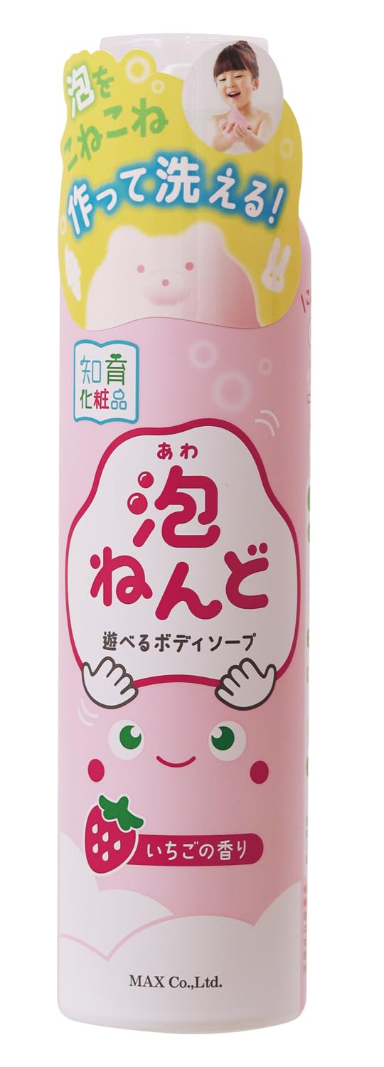 Amazon | 泡ねんど 遊べるボディソープ いちごの香り 160g | マックス