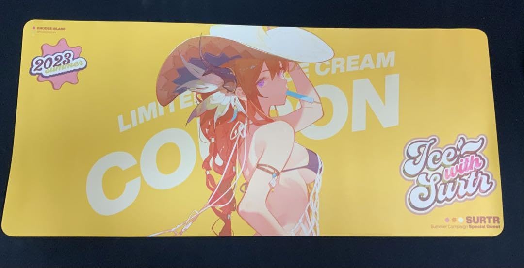 Amazon.co.jp: アークナイツ 公式絵師 ASK ICE スルト マウスパッド