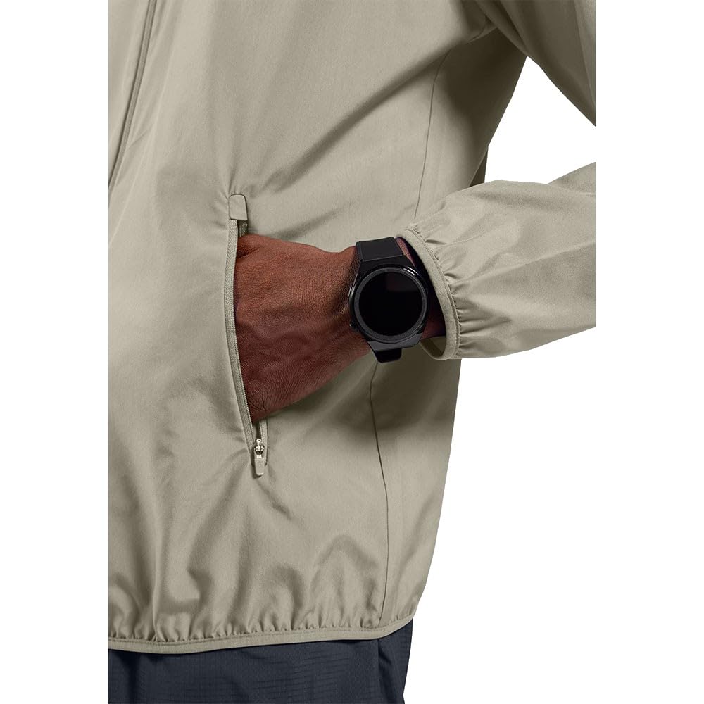 Odlo Essential Light Laufjacke Herren grau - agate gray XL