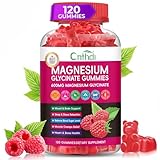 Magnesium Glycinate Gummies 600mg, High Absorption Magnesium Gummies with L-Threonate, Black Currant Oil, Calcium, Vitamin B6, Sugar Free Chews for Adults & Kids Relaxation, Stress Relief, Night Rest