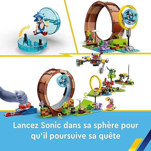 Sonic et le défi du looping de Hill Zone Set LEGO 76994 Neuf - vue 5
