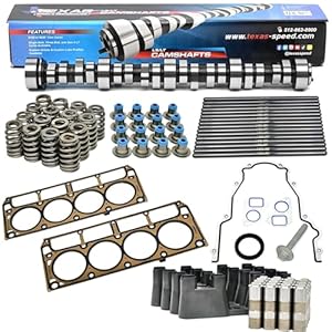 Texas Speed Chopacabra Truck Camshaft Install Kit | Fits 4.8L 5.3L 5.7L 6.0L LS Engines | Includes Chopacabra Cam Delphi LS7 Lifters LS Lifter Trays & LS1 MLS Head Gaskets