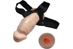 Hollow Shaft Wearable Strap-On Dildo