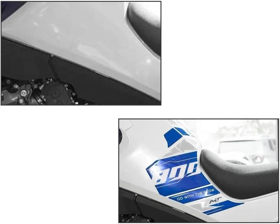 Motorcycle Tank Pad Motorcycle Tank Protector Sticker Side Tank Pad Protection Kit for 800 MT for Explore 2023-2024