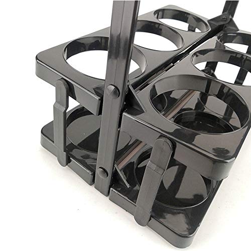 Portable Durable Foldable Bar Liqueur Wine Beer Rack Basket for Party Grubhub Ubereats Doordash Postmates Drivers Serving Equipment Drinkware Delivery Tool