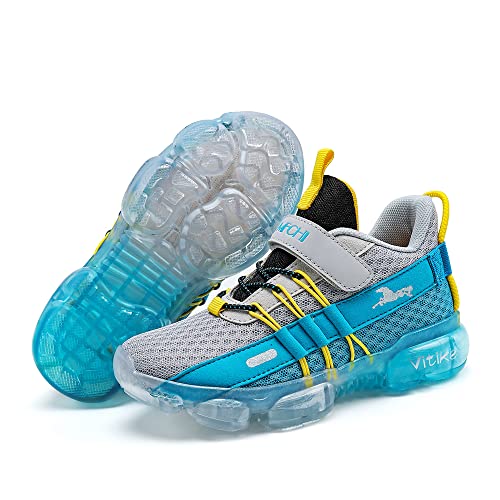 Image of JMFCHI Boys Girls Kids Sneakers Knitted Mesh Running Tennis Athletic Shoes | Breathable,Lightweight,Comfortable,Non-slip,Easy wear,Casual fashion,Indoor outdoor,Gym sport,Daily play,Little /Big Kid