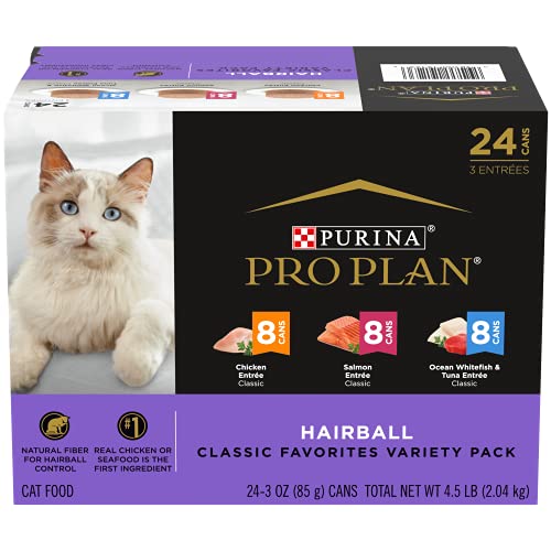 Purina Pro Plan Hairball Control Variety Pack