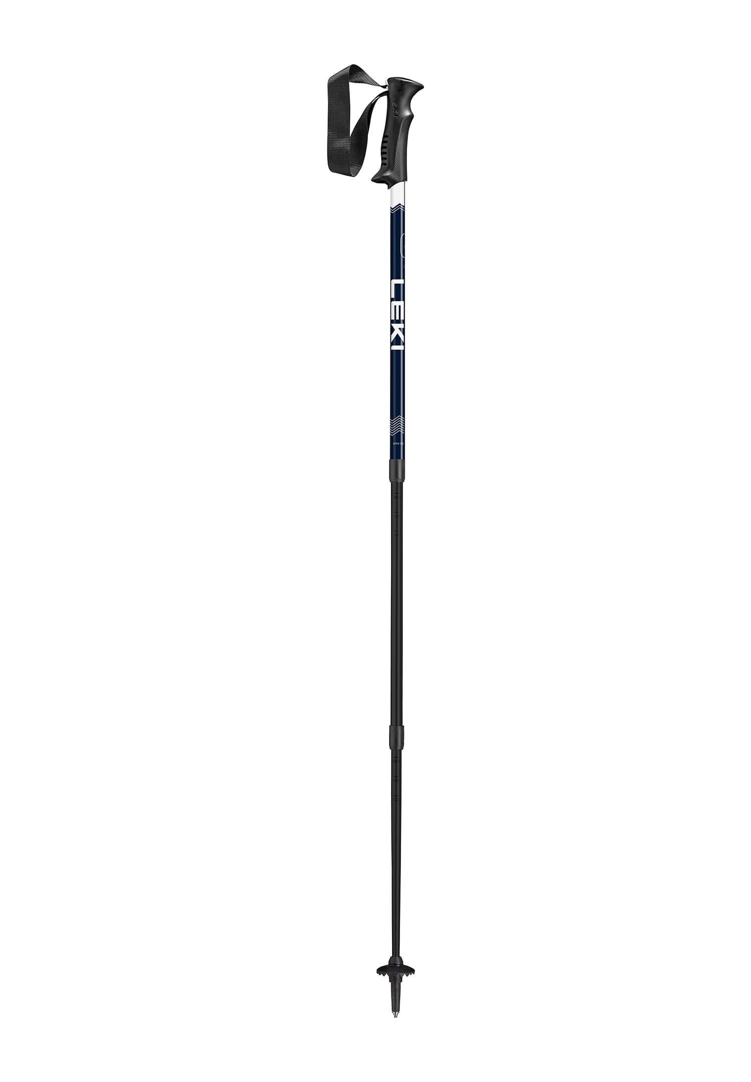 LEKI Eagle Stöcke – Trekking-/Wanderstöcke, Unisex, verstellbar 110–145 cm