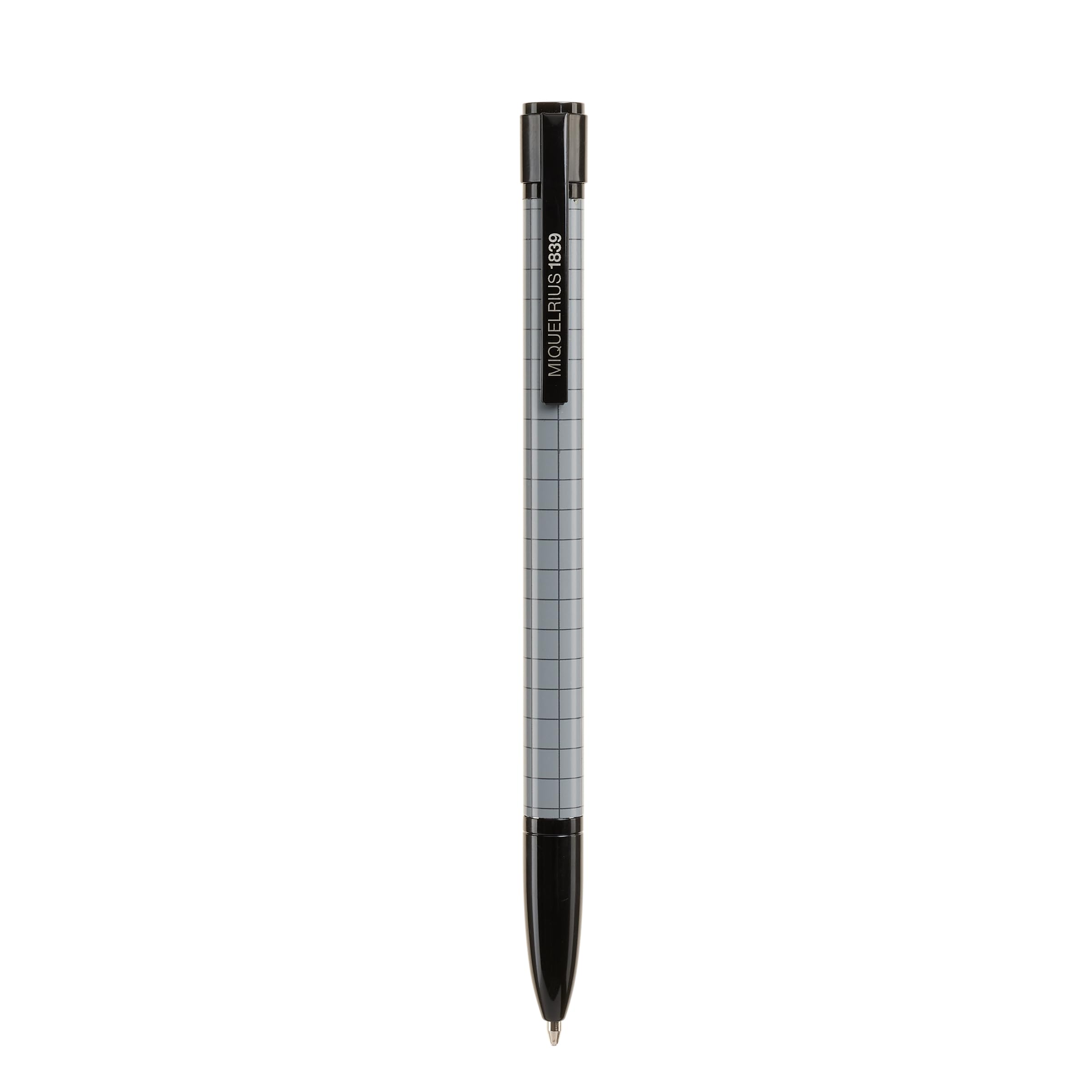 Miquelrius - Blue ballpoint pen, Optimal for school supplies, Pen tip 1 mm, Office supplies, Pretty stationery, Retractable pen, Back2Basics collection