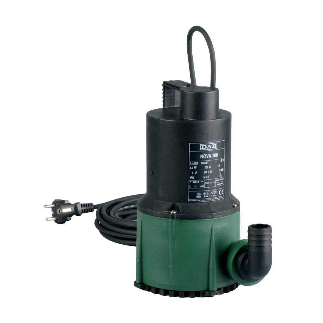 Pompa sommersa sommergibile per il drenaggio di acque chiare - dab nova 200 mna