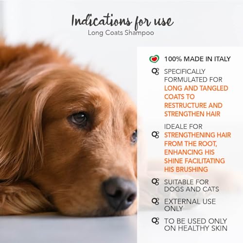YUUP! - Shampoo for Dogs and Cats Long Manti 250 ml, Sp...