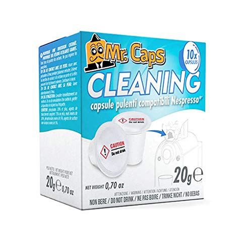 Preisvergleich Produktbild Mr. Caps Nespresso ®* Reinigungskapseln 10 Stück Cleaning Caps