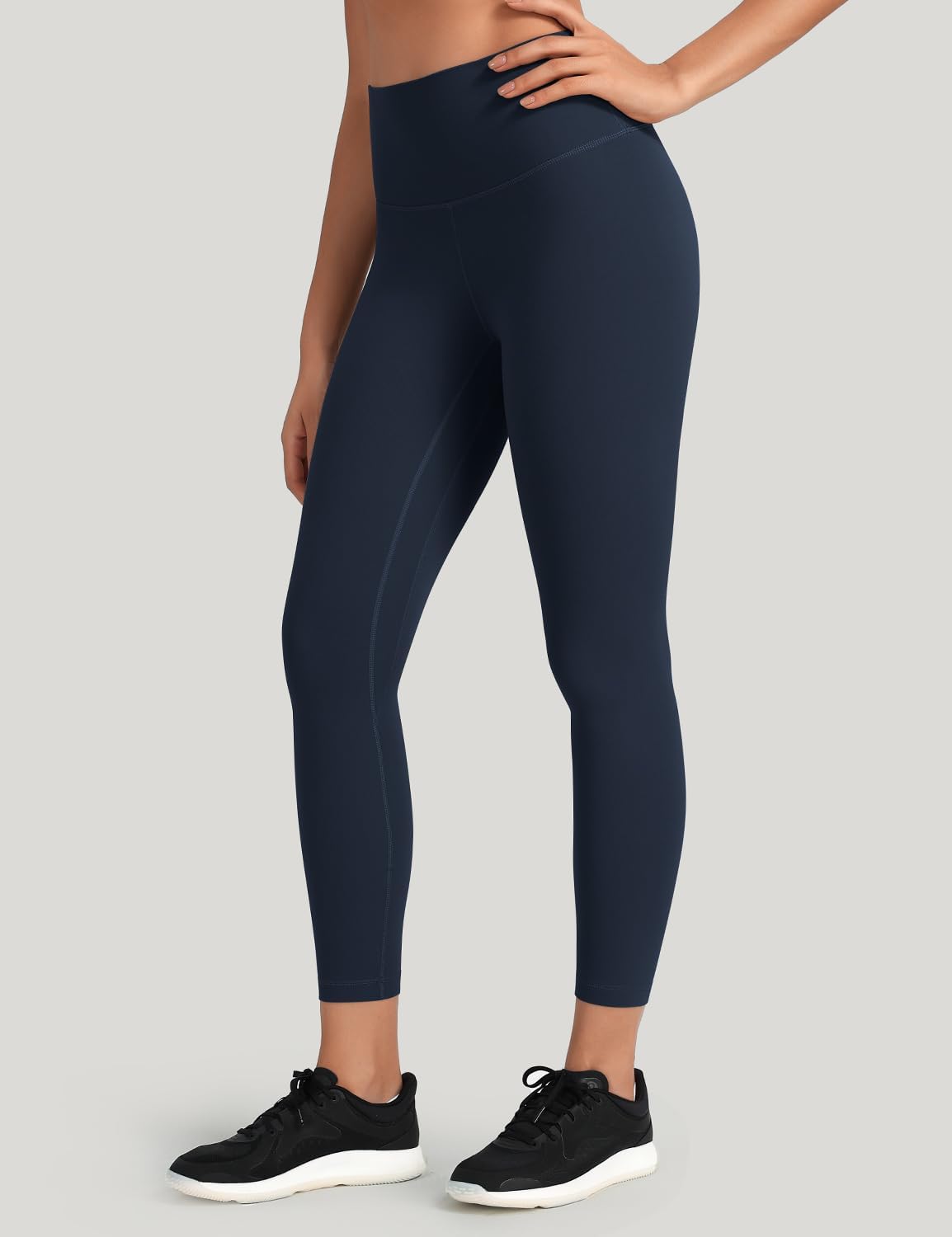 HeyNuts Workout Pro Leggings 25'', Compression High Waisted 7/8 Workout Pants - Image 3