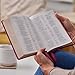 NKJV, Compact Center-Column Reference Bible, Brown Leathersoft, Red Letter, Comfort Print